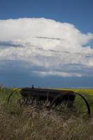 nuvole di tempesta della prateria foto