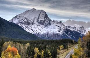 montagne rocciose kananaskis alberta foto