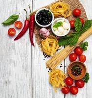 ingredienti alimentari italiani foto