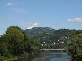 fiume po, torino foto