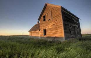 fattoria abbandonata saskatchewan canada foto