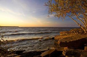 cava all'isola di Hecala Manitoba foto