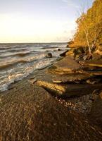 cava all'isola di Hecala Manitoba foto