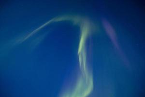 aurora boreale saskatchewan canada foto