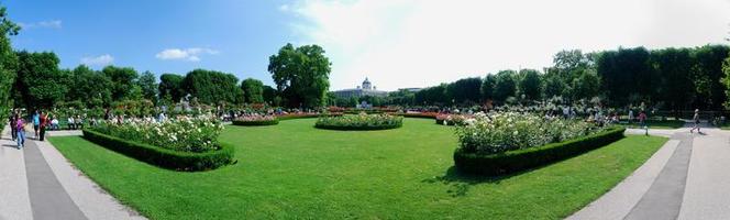 vista panoramica parco volksgarten foto