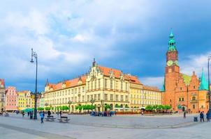 centro storico di Breslavia foto