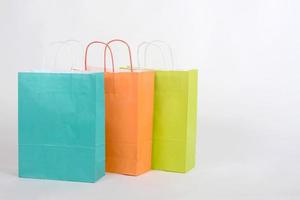 shopping bag di carta foto