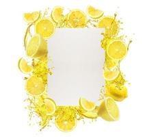 spruzzata di miele e limone foto