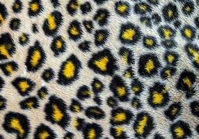 tessuto in similpelle con motivo a pelle di leopardo foto