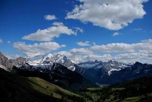 montagne con la neve foto