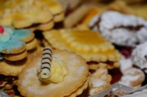 rotolo di biscotti di natale foto