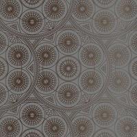 mandala grigia astratta arte ornamentale di lusso pittura antica motivo geometrico su grigio. foto