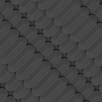 struttura in lamiera di acciaio di lusso in metallo grigio scuro astratto con motivo geometrico futuristico in metallo lucido su grigio scuro. foto