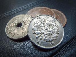 moneta giapponese denaro, valuta, concetto, affari foto