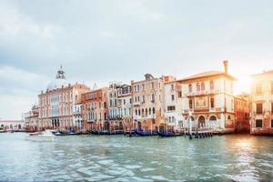 venezia - canal grande dal ponte di rialto foto