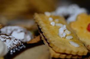 dettaglio dei biscotti di natale foto