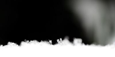 cristallo di neve panoramico nascosto foto