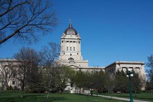 palazzo del parlamento manitoba a winnipeg foto