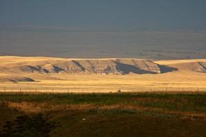 grande valle fangosa del saskatchewan foto