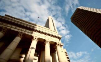 vecchia banca di Montreal edificio a winnipeg foto