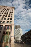 vecchi e nuovi edifici nel centro di winnipeg foto