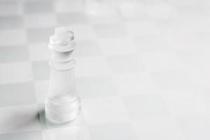 figura degli scacchi pezzi degli scacchi simbolo della concorrenza foto