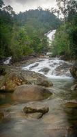 cascata bella asia thailandia, praiwan cascata phatthalung foto