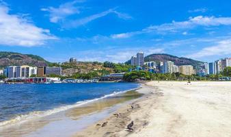 botafogo beach flamengo urca paesaggio urbano panorama rio de janeiro brasile. foto