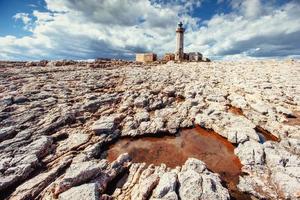 fantastica vista sulla riserva naturale monte cofano. foto