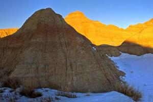 badlands del dakota del sud foto