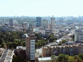 centro della città di kyiv - la capitale dell'ucraina foto