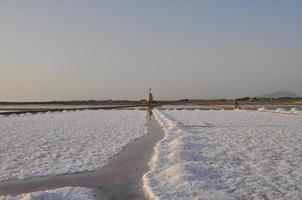 saline saline a marsala foto