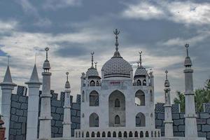 dinajpur, Bangladesh, giugno 2019. demo taj mahal in bangladesh. foto