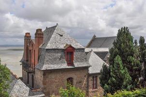 abbazia di mont st michel francia foto