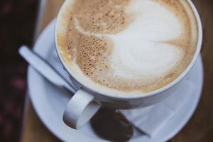 tazza di caffè latte foto