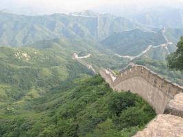 grande muraglia cinese foto
