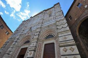 battistero della chiesa della cattedrale a siena foto