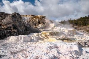 Mammoth Hot Springs foto