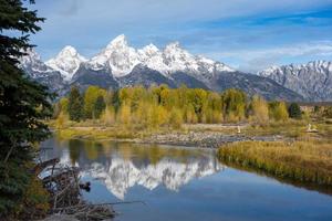 frastagliata catena montuosa del Grand Teton foto