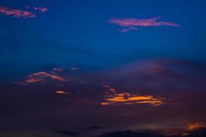 cielo con la luce foto