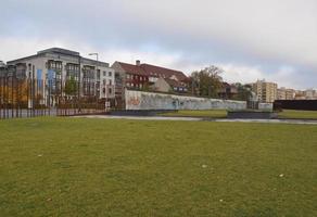 il muro di berlino berliner mauer in germania foto