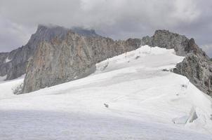 monte bianco in val d'aosta foto