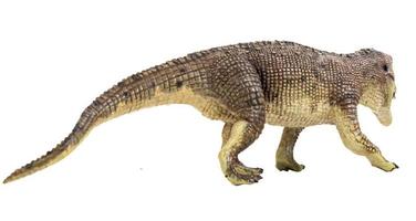 dinosauro postosuchus su sfondo isolato. foto