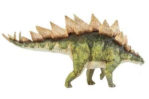 dinosauro stegosauro su sfondo isolato. foto