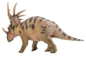 dinosauro styracosaurus su sfondo isolato foto