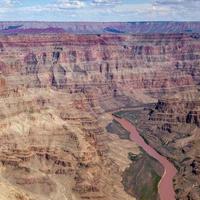 veduta aerea del Grand Canyon foto