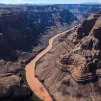 veduta aerea del Grand Canyon foto