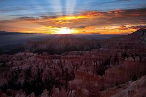 alba al Bryce Canyon foto