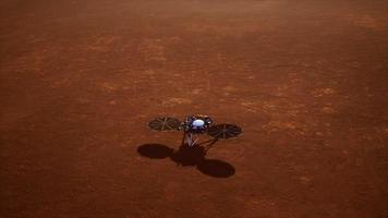 insight Marte esplorando la superficie del pianeta rosso. elementi forniti dalla nasa. foto