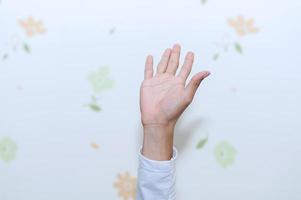 la mano e l'amore di una persona sono preziosi. foto